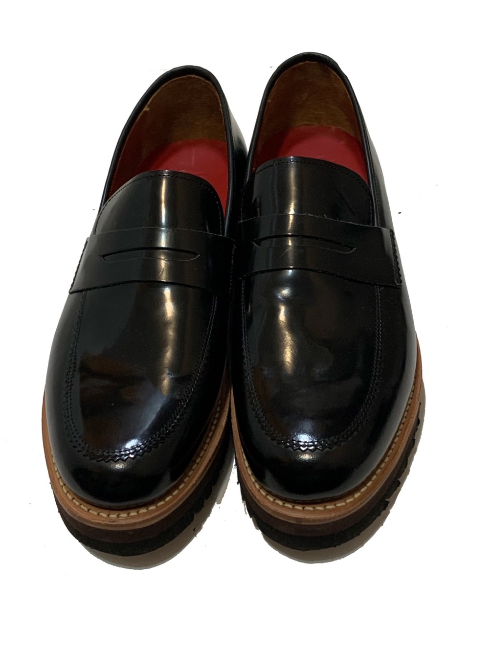 Gresnon Nicola Platform Penny Loafers